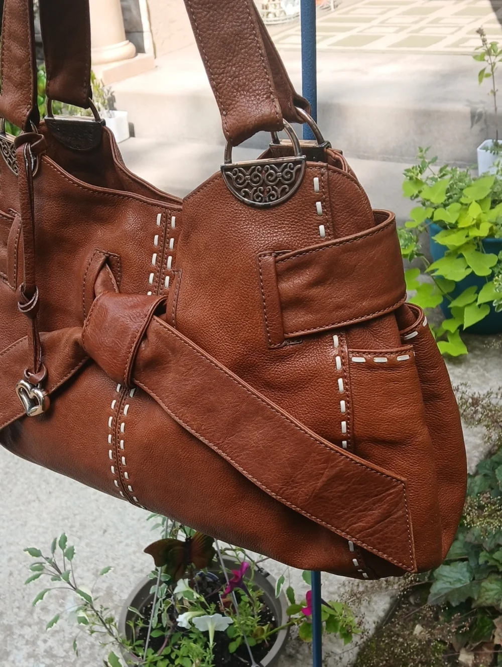 Brighton (Cleo) brown leather Bag